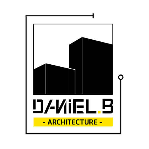 לוגו דניאל ב אדריכלות