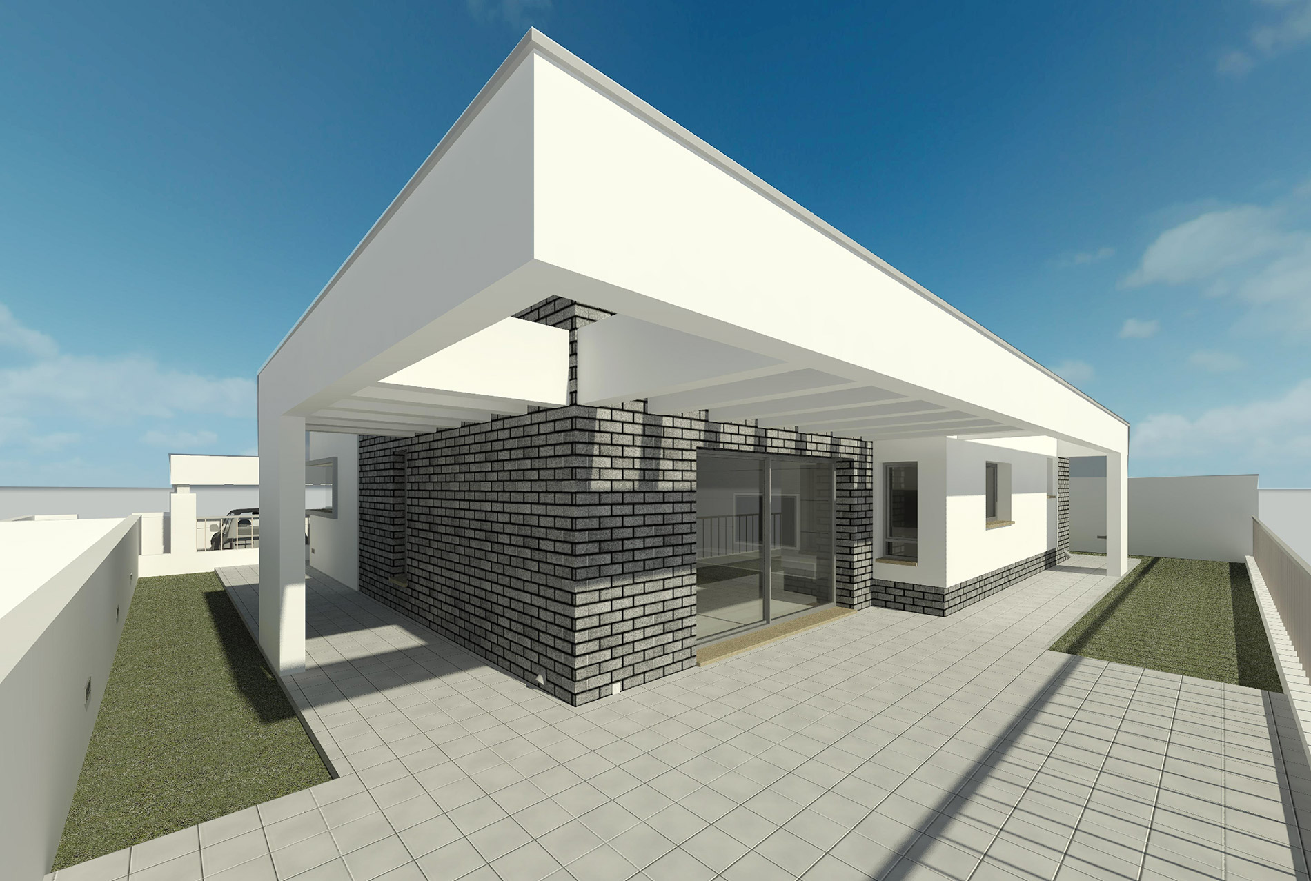 תמונת פרויקט תכנון אדריכלי לפרויקט בנייה פרטית בטבריה 